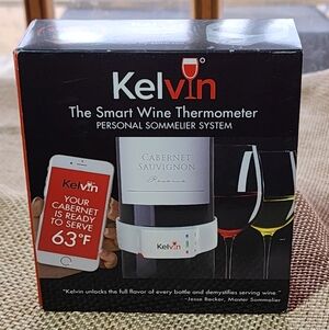 Kelvin K2 Smart Thermometer Wine Thermometer Personal Sommelier System NIB